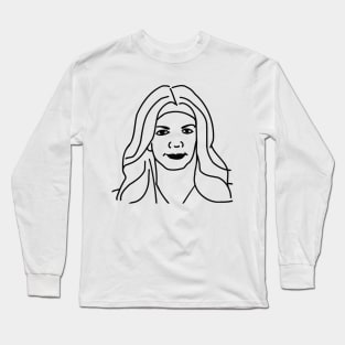 Teresa Giudice Mugshot Long Sleeve T-Shirt